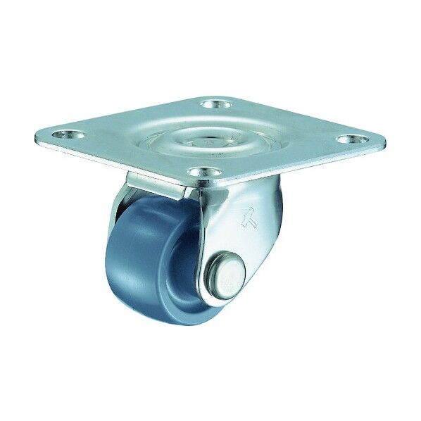 ステンレス低床式キャスター 自在 ナイロン車