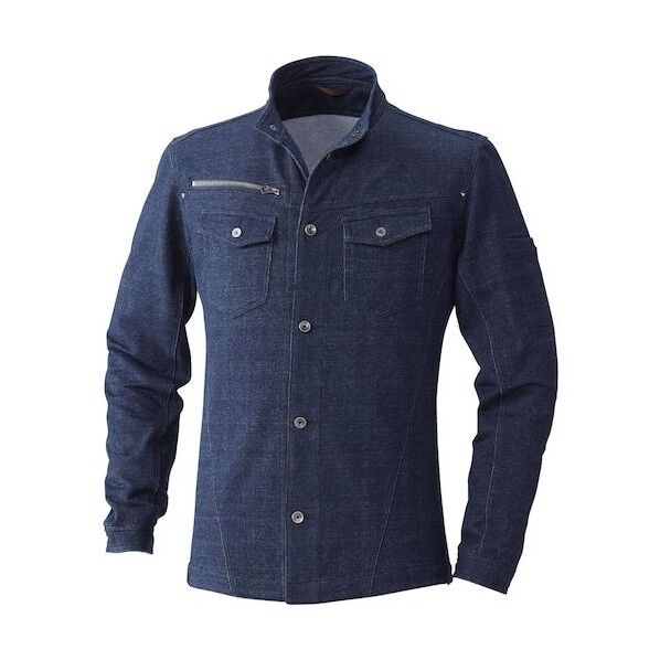 シャツジャケット L インディゴ 3207-L-76 1点