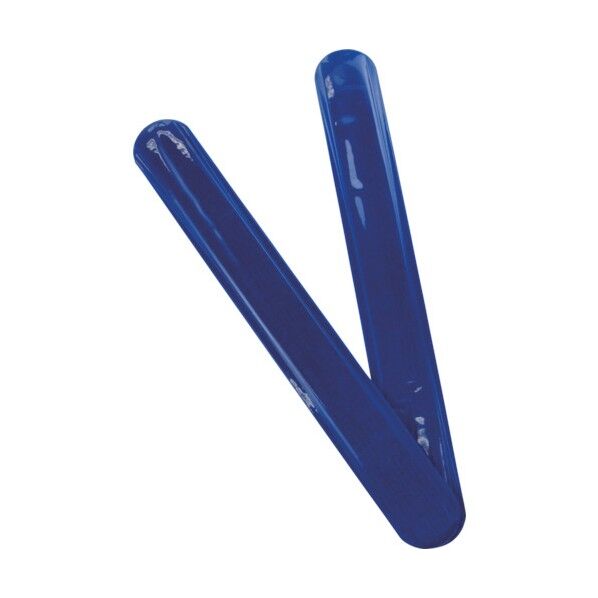 反射リストバンド2個入 ブルー 幅4cm×長さ30cm 3205504 2個