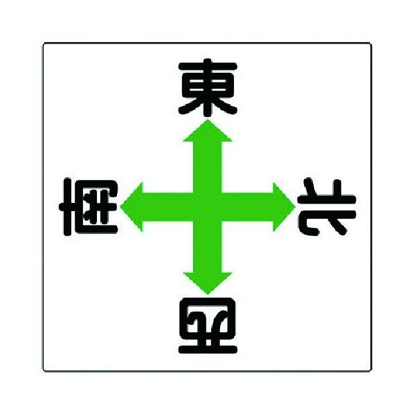 東西南北標識エコユニボード600×600mm