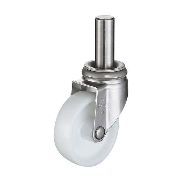 SKシリーズオールステンレス自在ナイロン車125mm