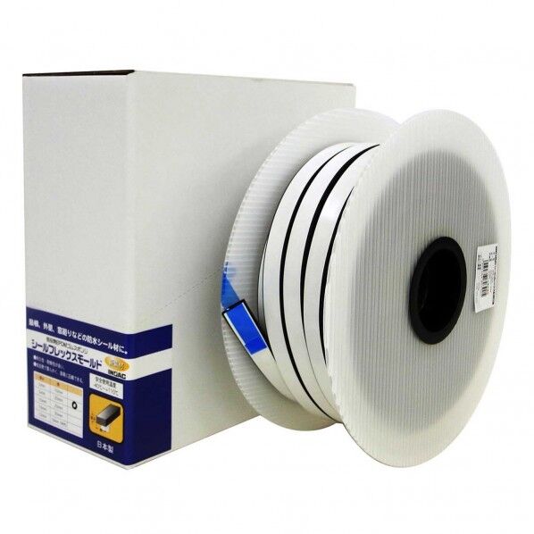 低反発EPDMゴムスポンジ シールフレックスモールド 黒 厚さ:5mm幅:20mm長さ:25m SFM-005 1個