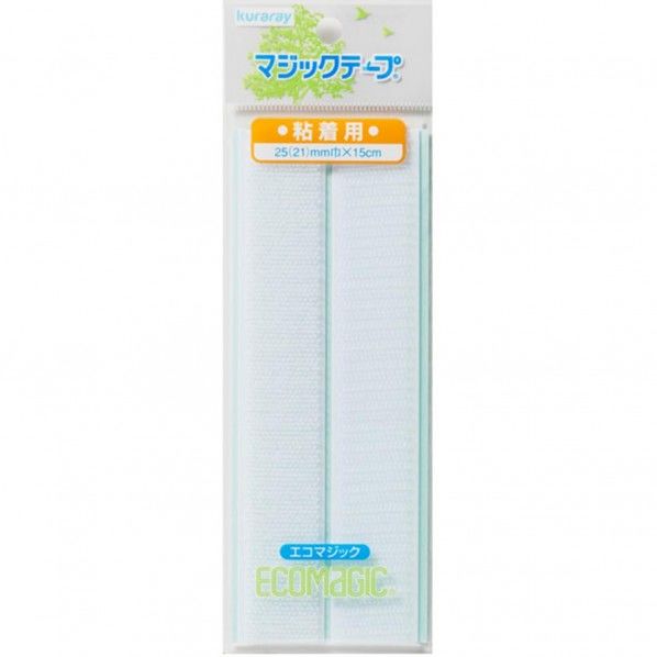 エコマジックテープ 白 25mm×15cm 15RN 1枚