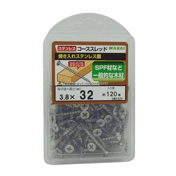 ステンレスコーススレッド 全ネジ