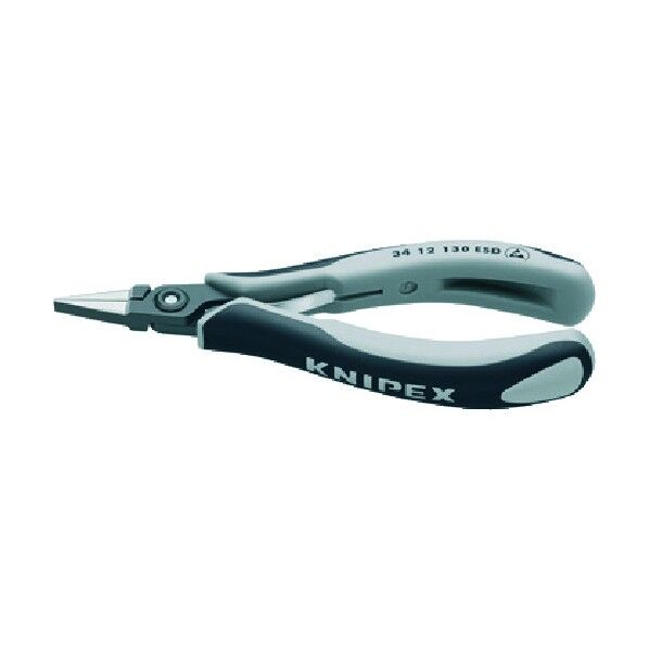 ESD精密プライヤー(静電気対策タイプ) 先端部ギザなし