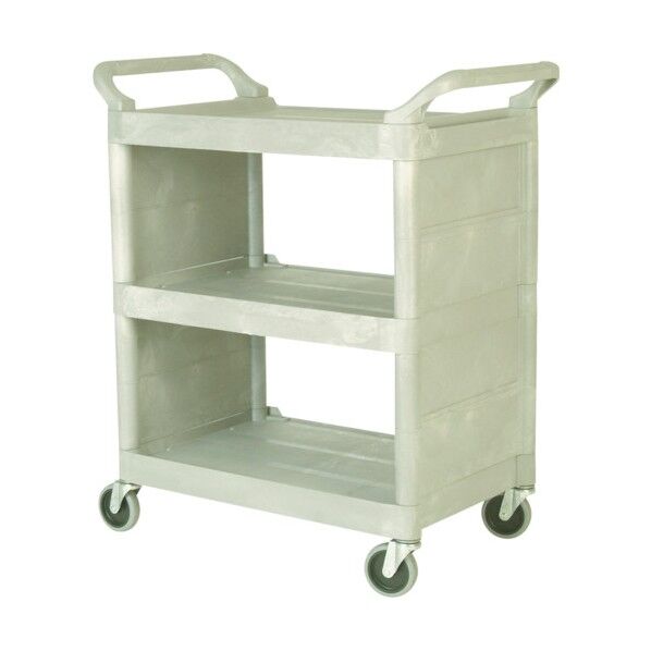 ユーティリティカート 樹脂柱タイプ・両端パネル付