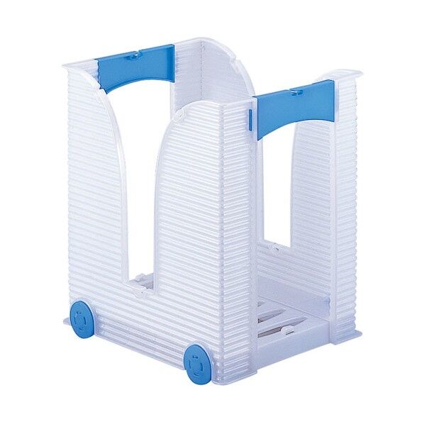 重ね収納バスケット スリム (L) アイボリー F-34901 1