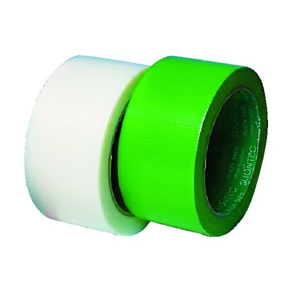 スリオンテック プロテックテープ テープ幅50mm✕長さ25mm✕テープ厚0.153mm テープ：緑/紙管：緑 NO3448 1巻