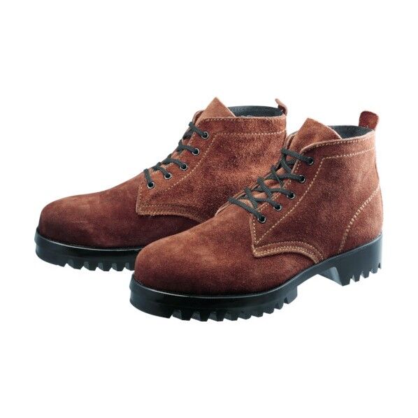 安全靴耐熱作業用編上靴３５２２茶床耐熱２６．５ｃｍ 3522-26.5 1