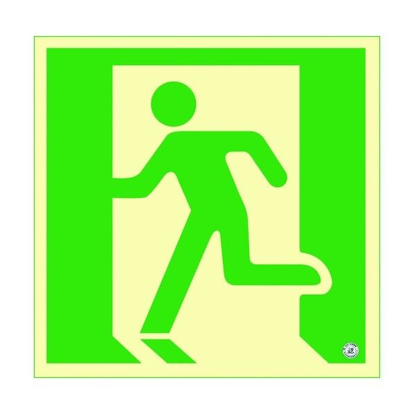 高輝度蓄光避難口標識(C級認定品)