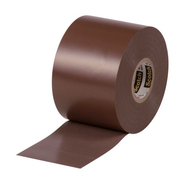 スコッチ 耐熱・耐色・難燃ビニールテープ35 茶 50mm幅 35 BRO 50X20 1点