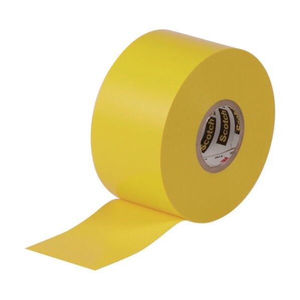 3M ビニールテープ 35 黄 38mmX20m 35 YEL 38X20 799-1452 1個