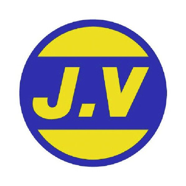 ヘルメット用ステッカーJ.V PPステッカー 40mmФ 371-03 10枚