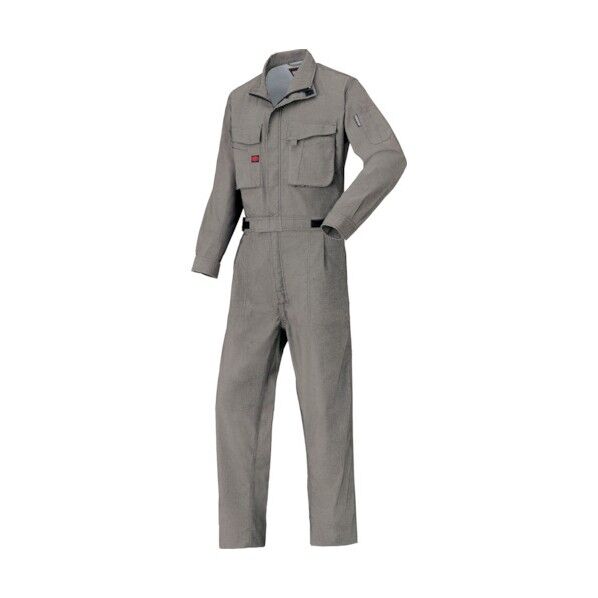 -BI ストレッチつなぎ服 アーミーグリーン 4Lサイズ 3690-AG-4L 1点