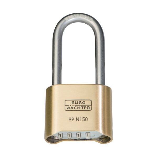 BURG WAECHTER社 ダイヤル式南京錠 No.99 つる長 99Ni50HB-65SB 37491 1点...