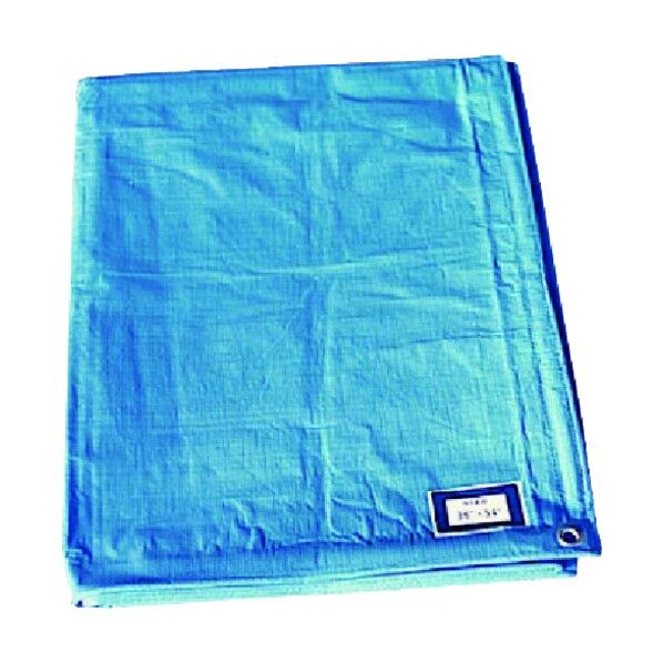 ブルーシート ポリエチレン 寸法:3.6×5.4m 376-50 1点