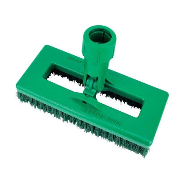 スウィベルデッキブラシ グリーン 3638831EC09 1点