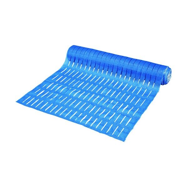 緑十字 バリアフェンス 青 1000mm幅×50m 重量5kg HDPE