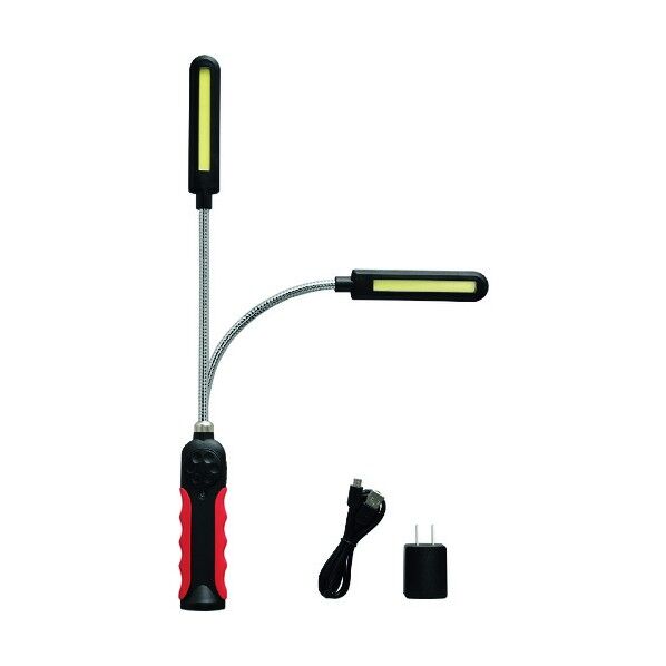 緑十字 COB式フレキシブルLEDライト 450×40×35mm ダイヤル調光式