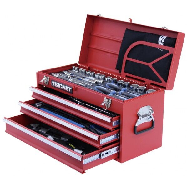 [12.7SQ 45PCツールセット マットレッド] 800S-4518MR 1個