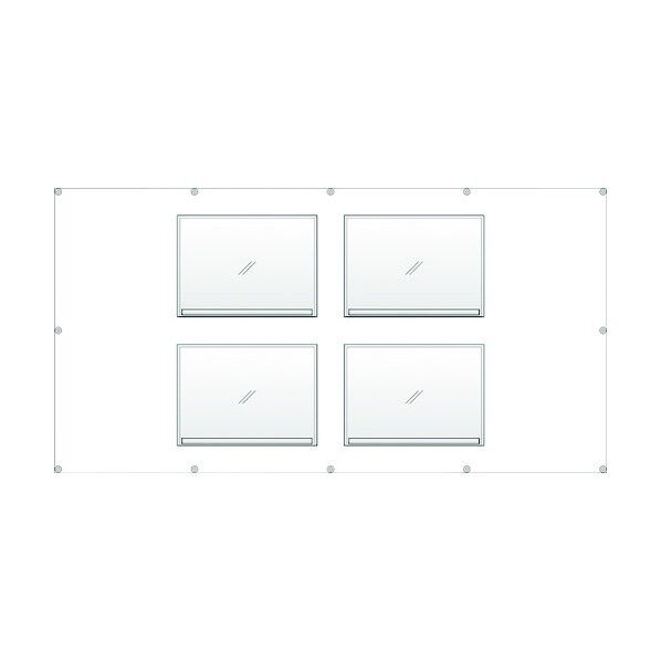 フェンスポケット A3ラミネート用 383-781 1点