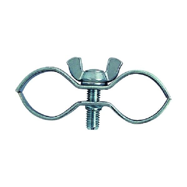 フェンス用ジョイント金具金属製 鉄 383-26 1点