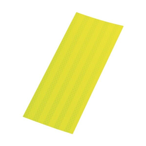 3Mカプセルプリズム型高輝度反射シート SL90‐KY 蛍光黄 90×250mm 390009 1個