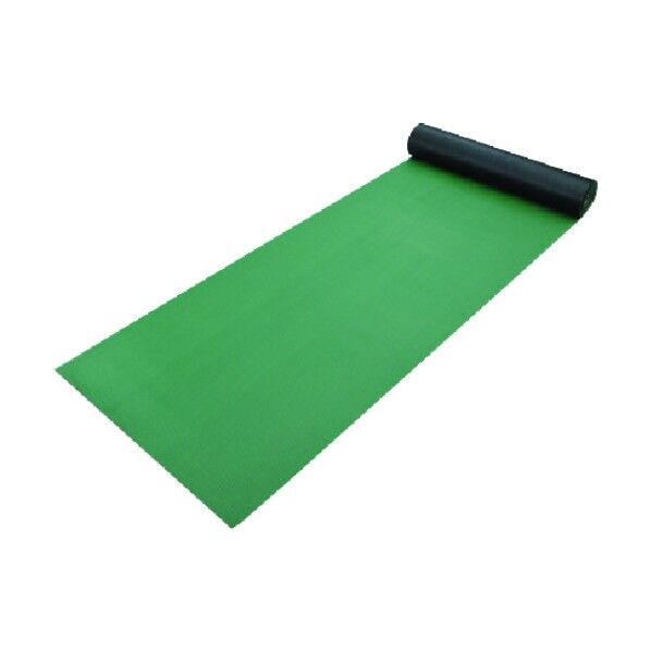 ユニット B山ゴムマット縦シマ 合成ゴム 1m×10m×3mm厚 386-77 1点