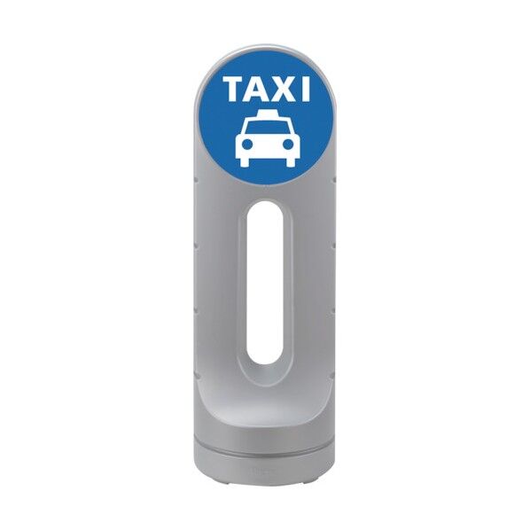 スタンドサイン TAXI RSS125R-66 シルバー 1個