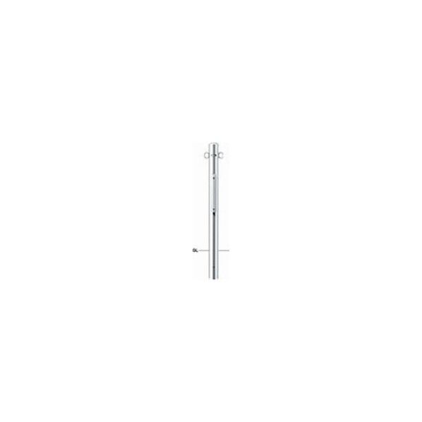 SUS製ピラー 店舗モデル Φ76.3×T2.0 H110 約4.3kg PA-8U-NPA-F11