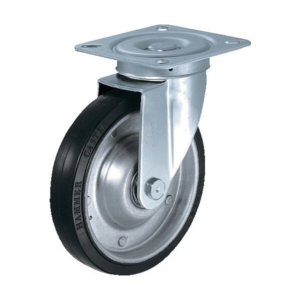 特殊ゴムキャスター XRZ (耐切創・耐油) 自在