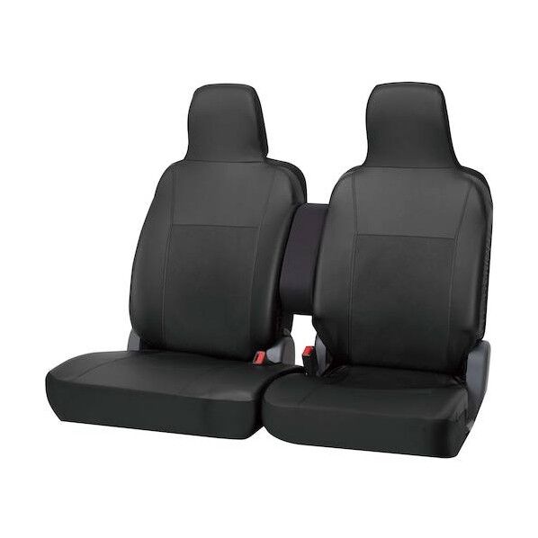 カーシートカバー レザーマッチ軽ベンチフロントN BK 40415908 1枚