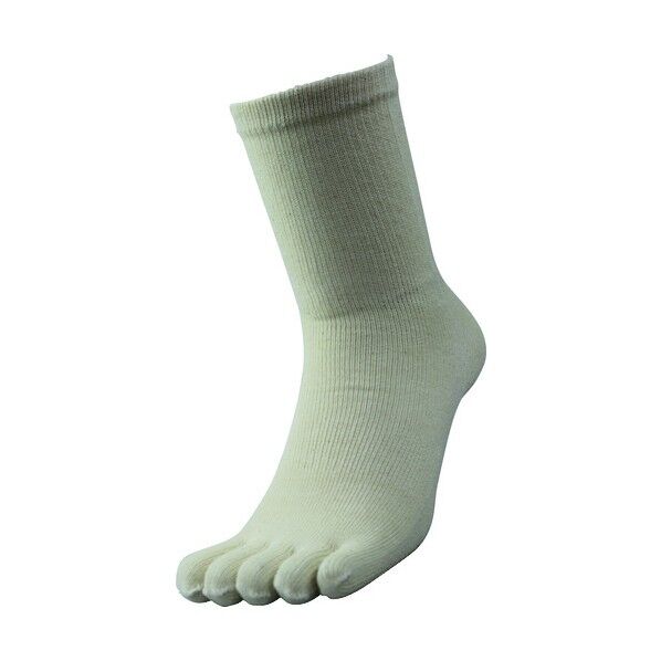 #4048-3P-L 消臭サポーター5本指カカトナシ キナリ 4048-3P-L 3足