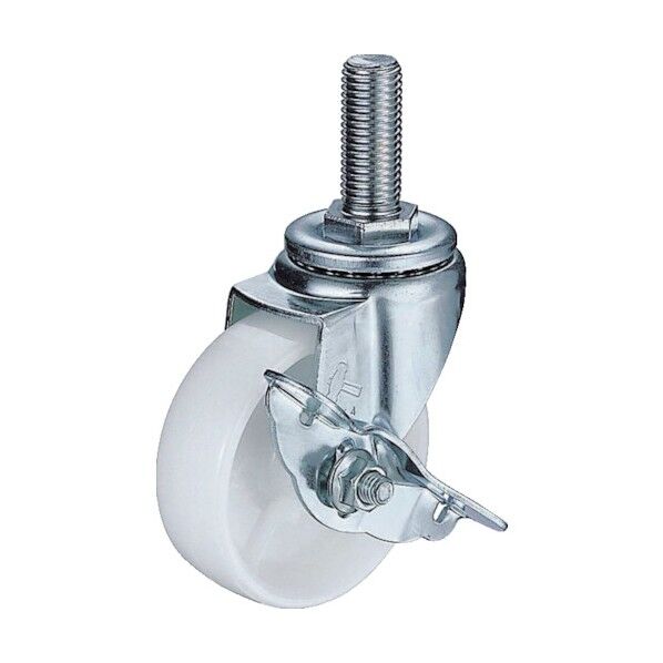 ねじ込み式キャスター 420SA (ナイロン車) 自在ストッパー付