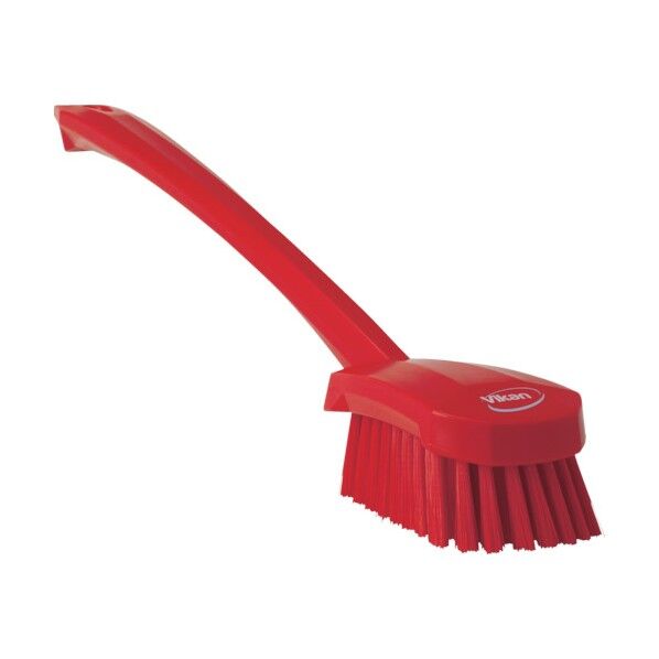 Vikan ロングハンドルブラシ 4186 レッド 540 x 140 x 130 mm JBLR302 1点