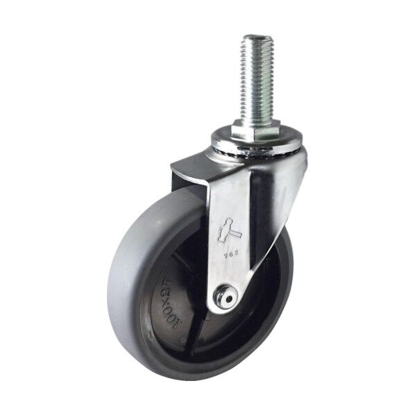 ねじ込み式キャスター EA (エラストマー車) 自在