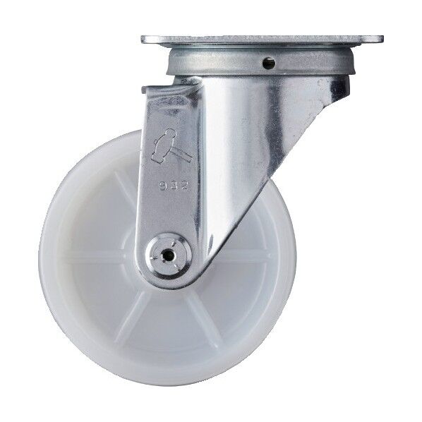 プレート式キャスター 420S (ナイロン車) 自在