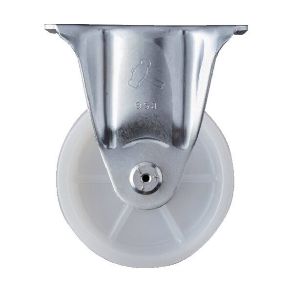 プレート式キャスター 420S (ナイロン車) 固定