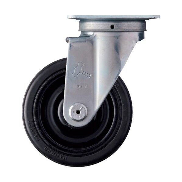 Sシリーズ自在ゴムボールB車125mm 平戸車 420SCHR125 1個