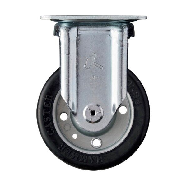 Sシリーズ固定幅広ゴム車100mm 平戸車 420SRPWR100 1個