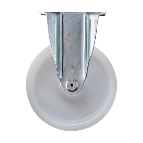 Sシリーズ固定ナイロン車150mm 平戸車 420SRPN150 1個