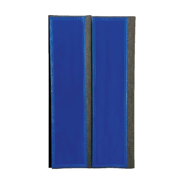 フルハーネス用反射ベルト 7cm幅 2枚入 青 4100113 2枚
