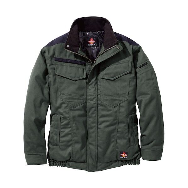 難燃防寒ブルゾン L カーキ 4233-L-38 1点