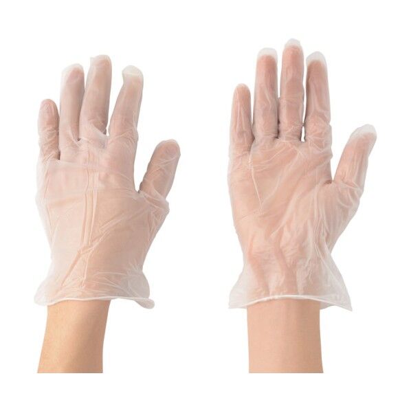 ビニール極薄手袋 L 430-100-L 100枚