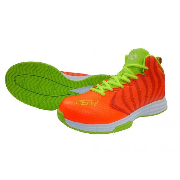 セーフティスニーカー オレンジ×イエロー 27.5 BAS-4504 1足