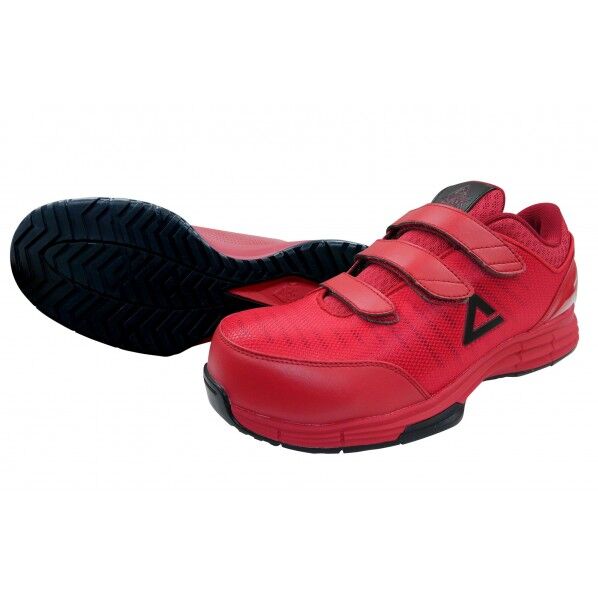 セーフティスニーカー アップルレッド 27.5 WOK-4506 1足