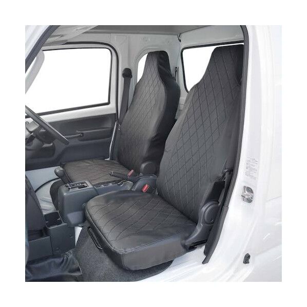 カーシートカバー ダイヤキルトK2-2スーパーキャリイ BK 43680908 1枚
