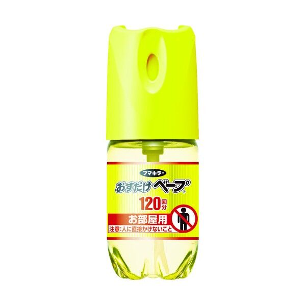 フマキラー　ワンプッシュ式殺虫剤 おすだけベープスプレー１２０回分  214 x 119 x 39 mm 441185 1