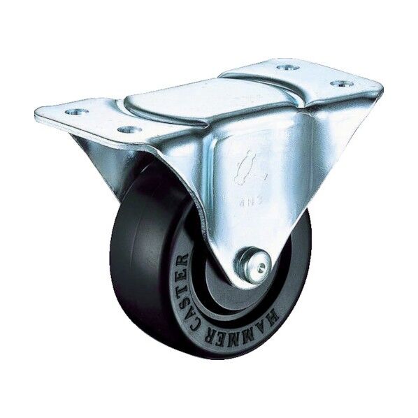 プレート式キャスター 440G (ゴム車) 固定