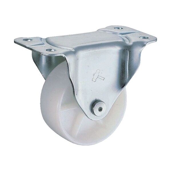 プレート式キャスター 440G (ナイロン車) 固定